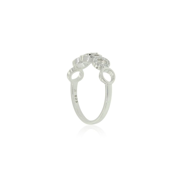 Anillo de Plata Esterlina 925 Infinitos Circon-1