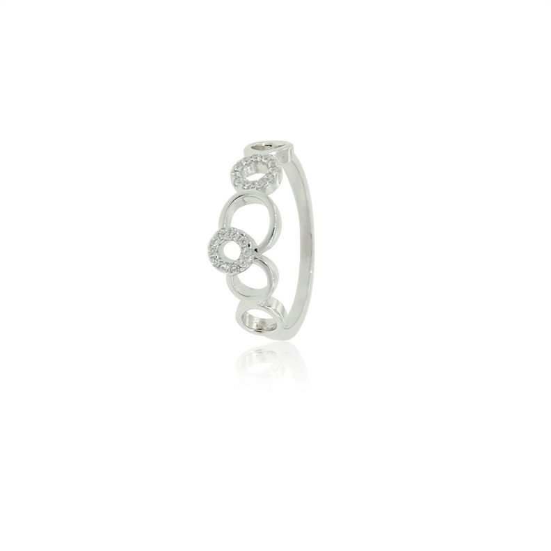 Anillo de Plata Esterlina 925 Infinitos Circon-2