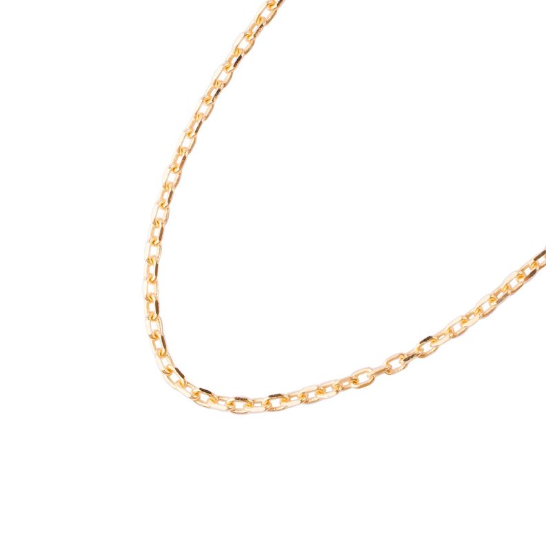 Cadena de Oro 18kt Limada 2-2