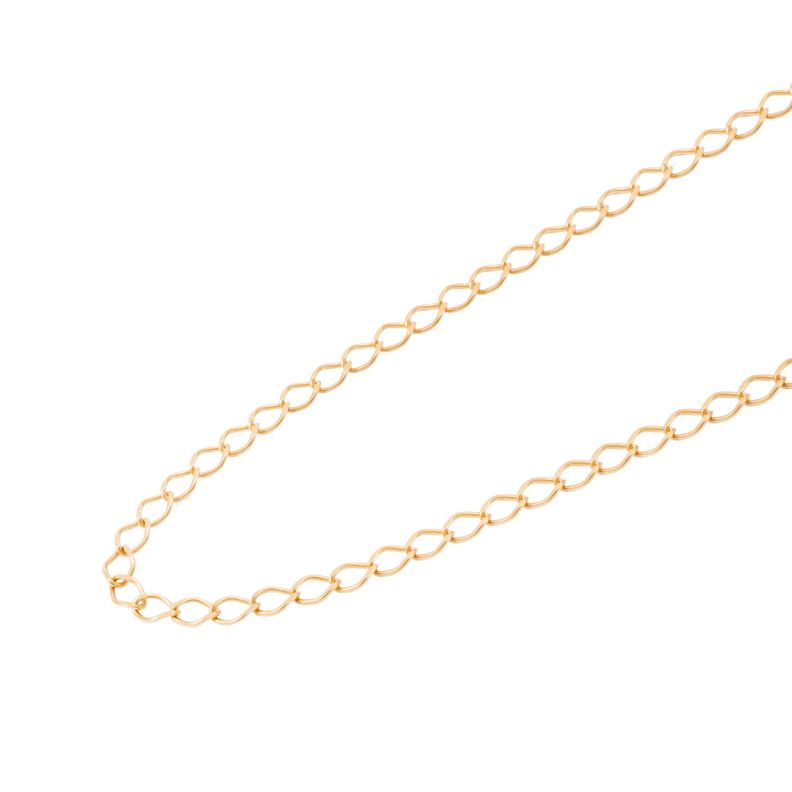 Cadena Oro Amarillo 18 kt Eslabones Rombos-0