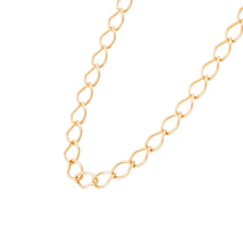 Cadena Oro Amarillo 18 kt Eslabones Rombos-2