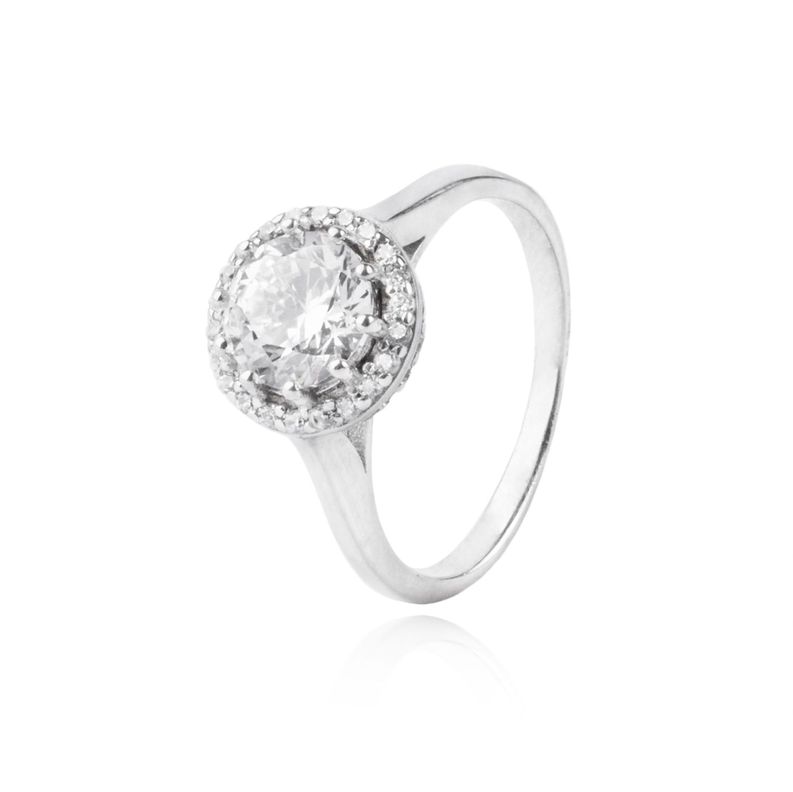 Anillo de Plata Esterlina 925 Roseta-0