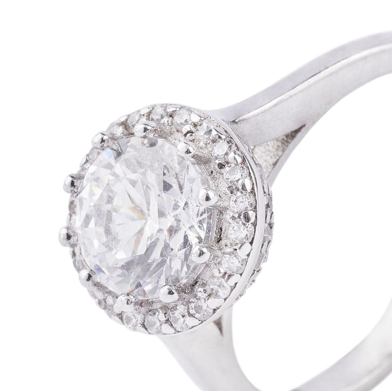 Anillo de Plata Esterlina 925 Roseta-1