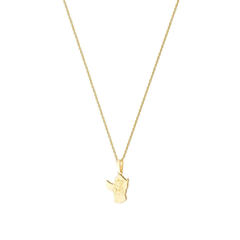 Collar de Oro 18kt Angelito-2