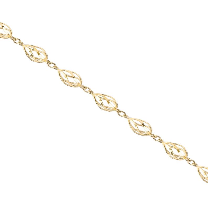 Pulsera de Oro 18kt Caracol-1
