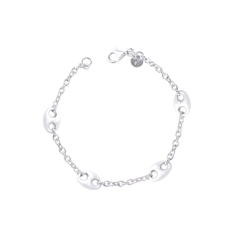 Pulsera de Plata Esterlina 925 Fancy BR-0