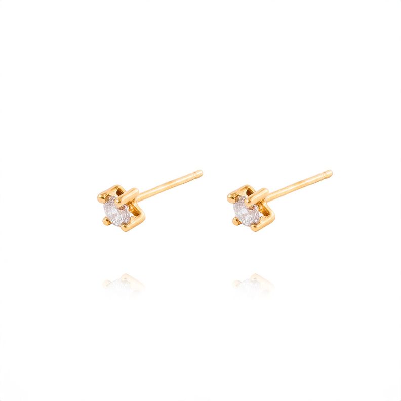 Aro de Oro de 18kt Modelo punto de luz con 22 puntos-1