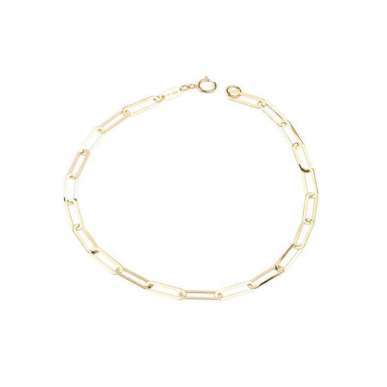 Pulsera de Oro 18kt Eslabonetas-0