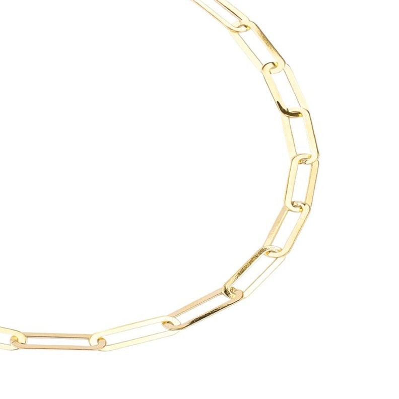 Pulsera de Oro 18kt Eslabonetas-2