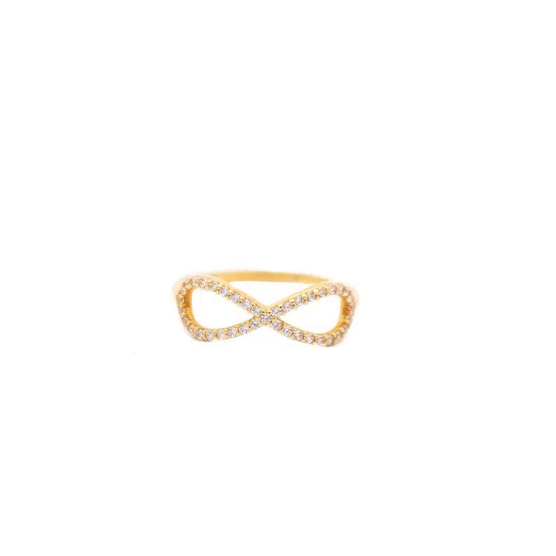 Anillo de Oro 18kt Modelo Infinito-2