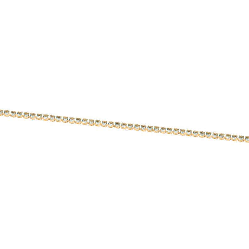 Pulsera de Plata Esterlina 925 Cristal Verde Bañado en Oro 14kt-2