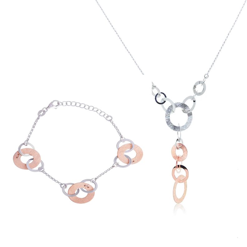 Conjunto Argollas de Plata Esterlina 925