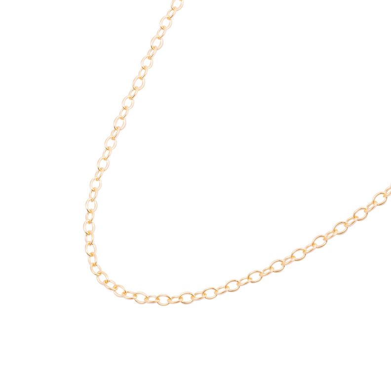 Collar de Oro de 18kt Triple Modelo Portuguesa 45 cm-2