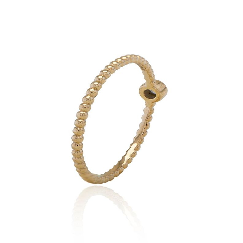 Anillo Oro Amarillo 18kt Diamantes de 3Pts-2