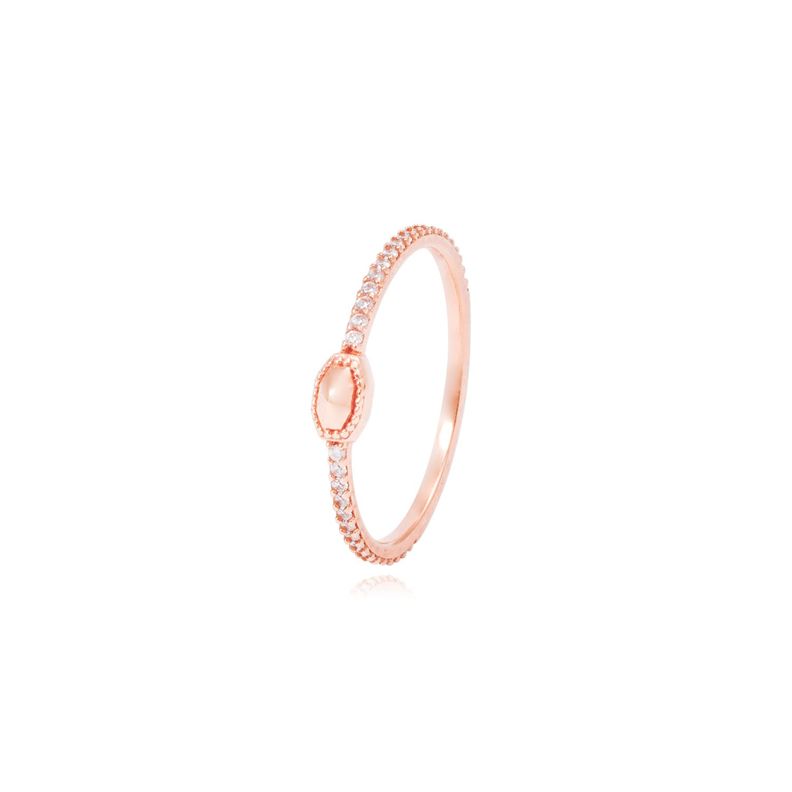 Anillo Oro Tricolor 18kt Infinito, Corazón y Diseño-4