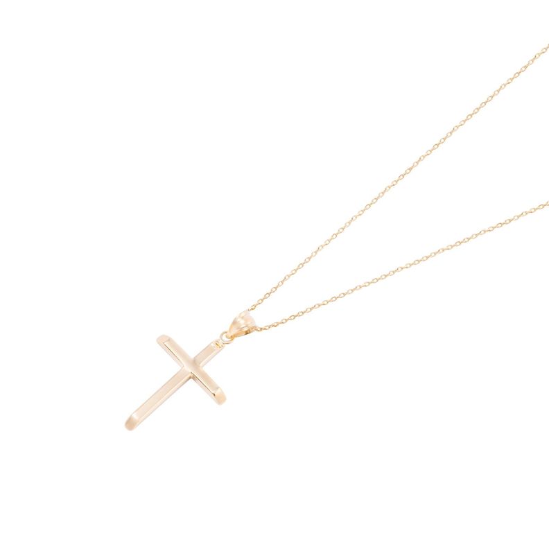 Colgante de Oro 18kt Cruz 30MM-1