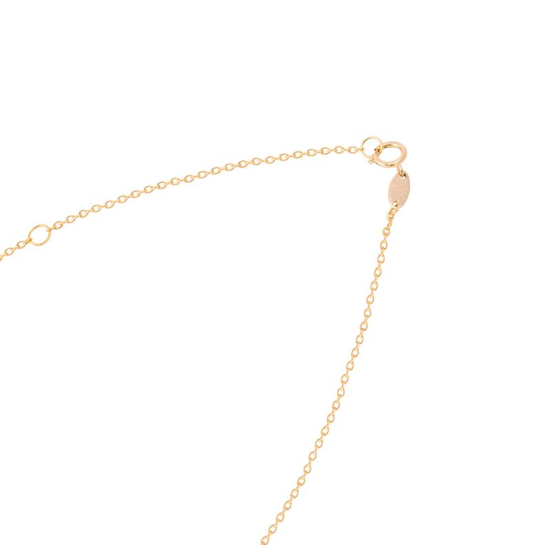 Collar de Oro Amarillo 18kt Tricolor con Esferas Centricas-2