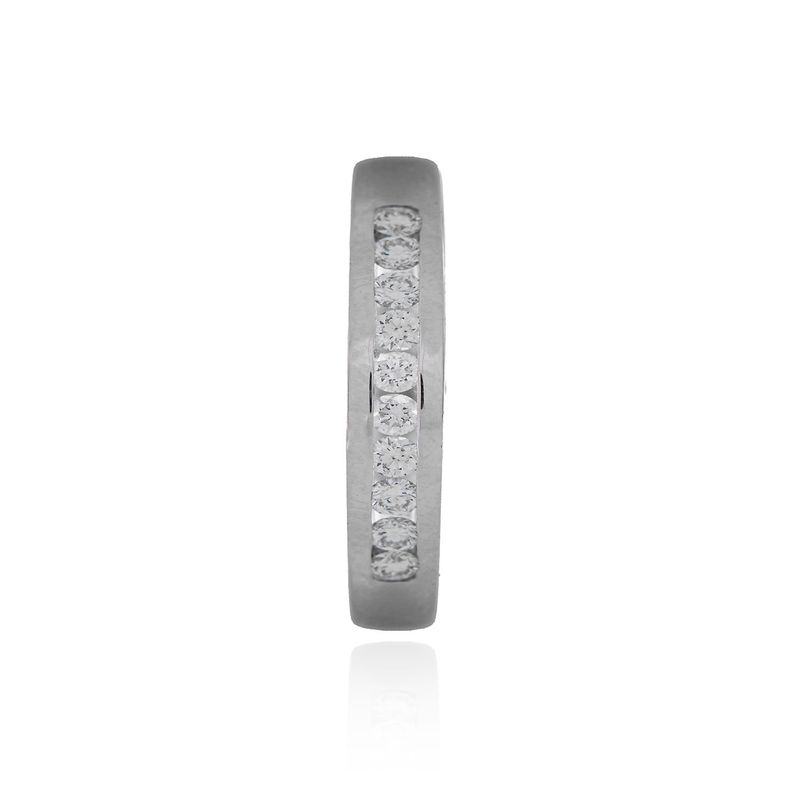 Anillo Oro Blanco 18kt Diamantes 22Pts-2