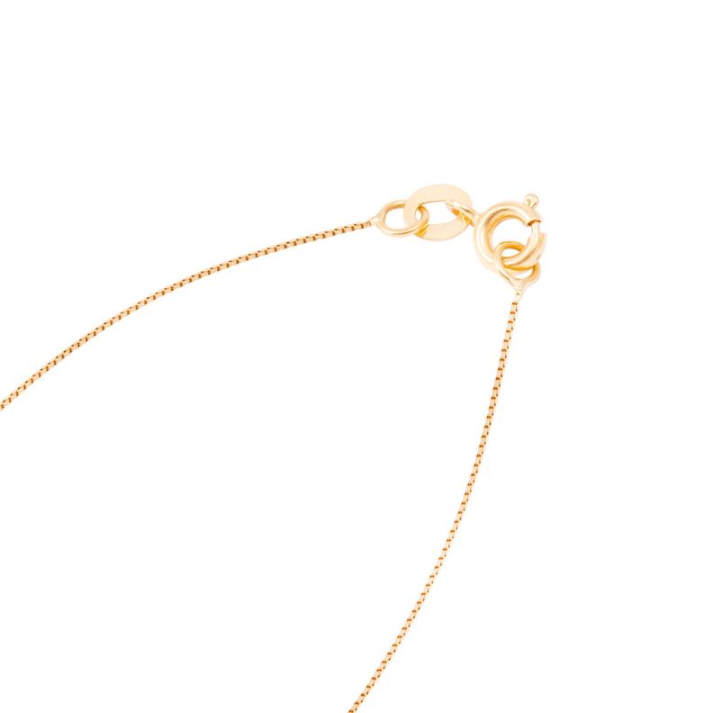 Collar de Oro Amarillo 18kt Mariposa Majestuosa con 1Pto Diamante-2