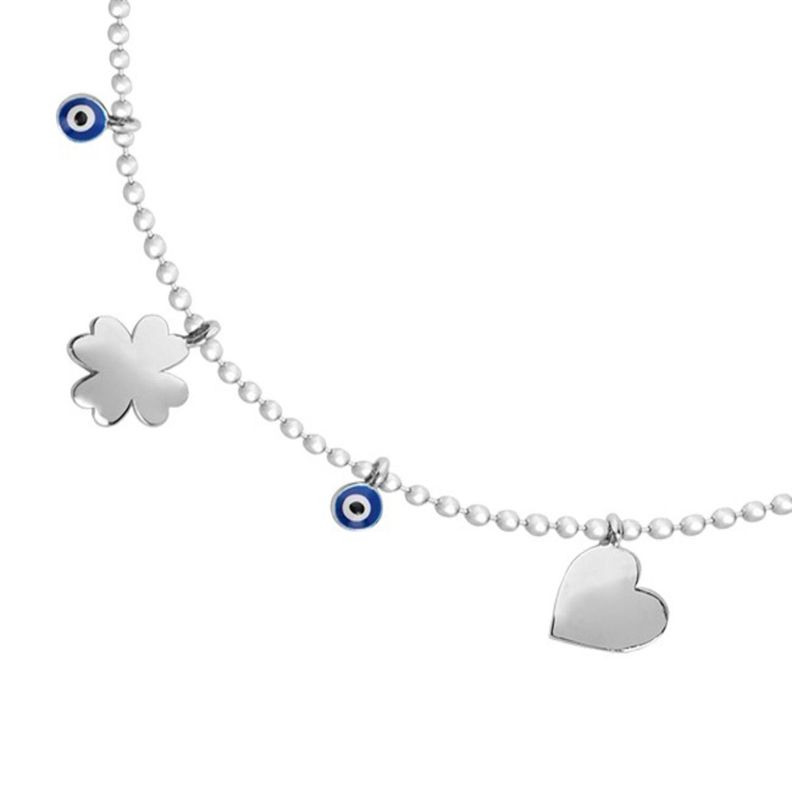 Pulsera de Plata Esterlina 925 Ojo Turco-1