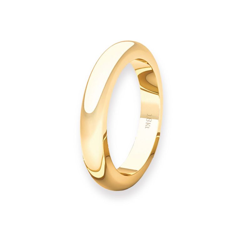 Argolla Matrimonio de Oro Amarillo 18kt Inglés Padua 3,0mm-0