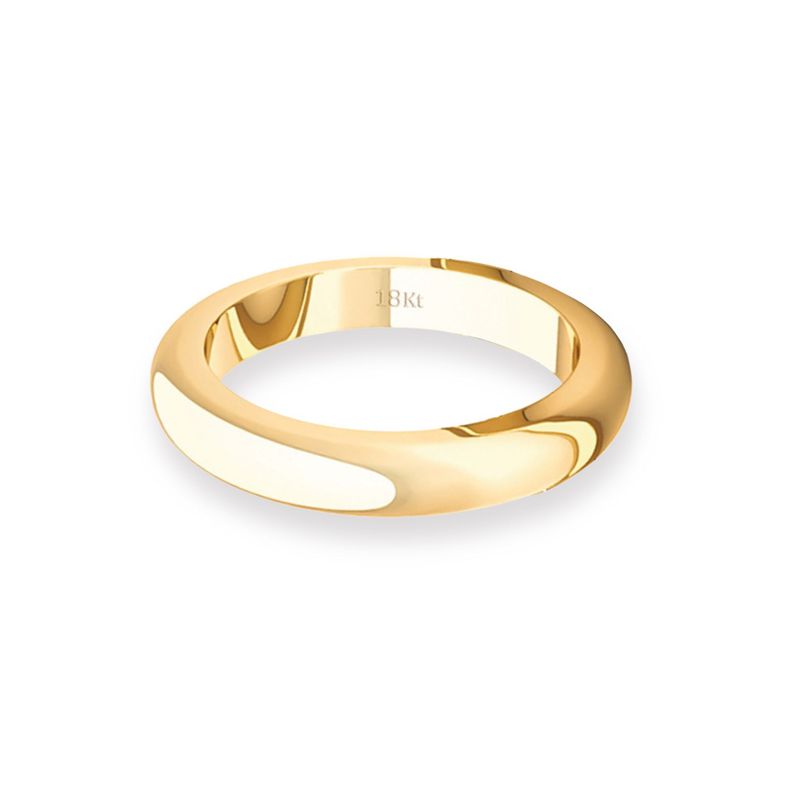 Argolla Matrimonio de Oro Amarillo 18kt Inglés Padua 3,0mm-1