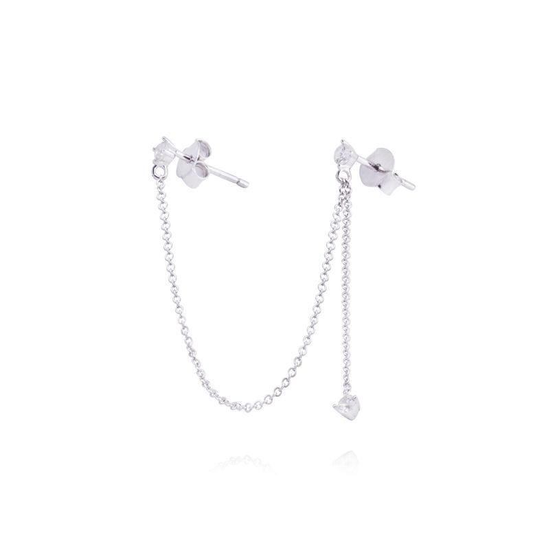 Piercing de Plata Esterlina 925 cadenas colgantes-0
