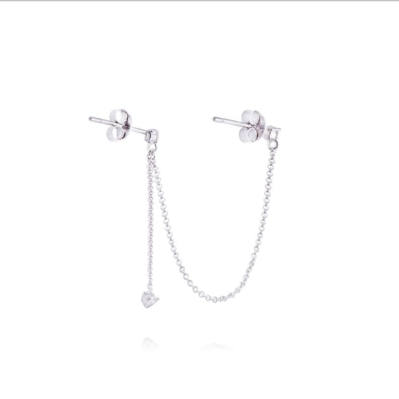 Piercing de Plata Esterlina 925 cadenas colgantes-1