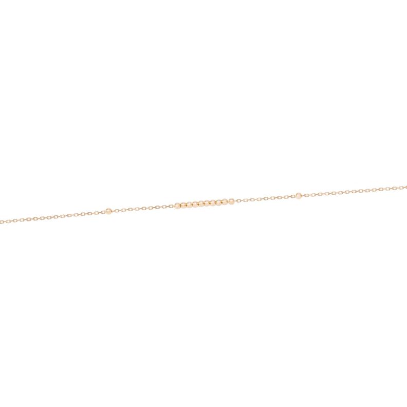 Pulsera Oro Amarillo 18kt Pelotitas-0