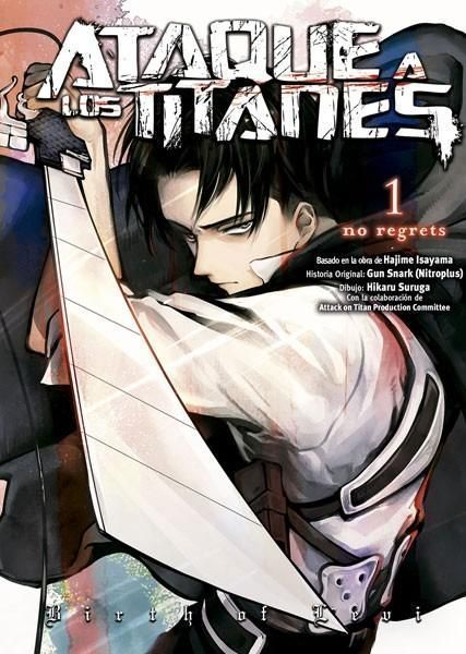 Ataque A Los Titanes No Regrets 1  (color)