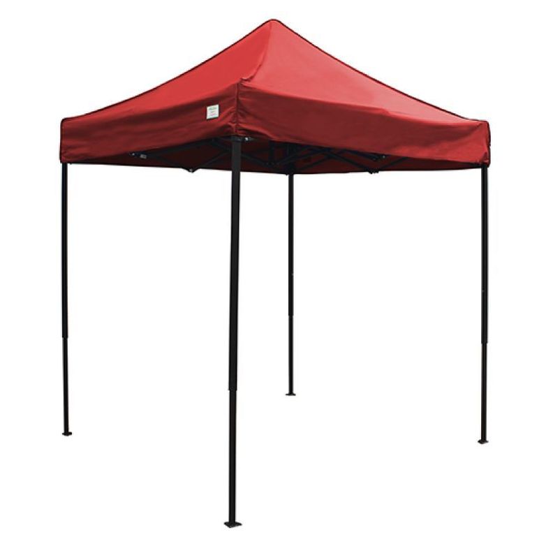 Toldo Plegable Gazebo Tipo Araña 2x2 Metros Color Rojo-0