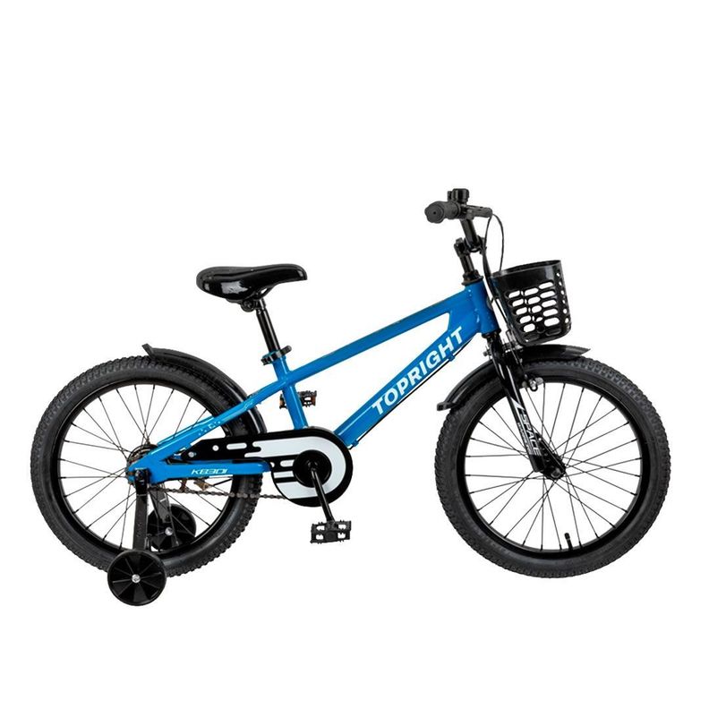 Bicicleta Infantil Aro 12 Color Azul-0