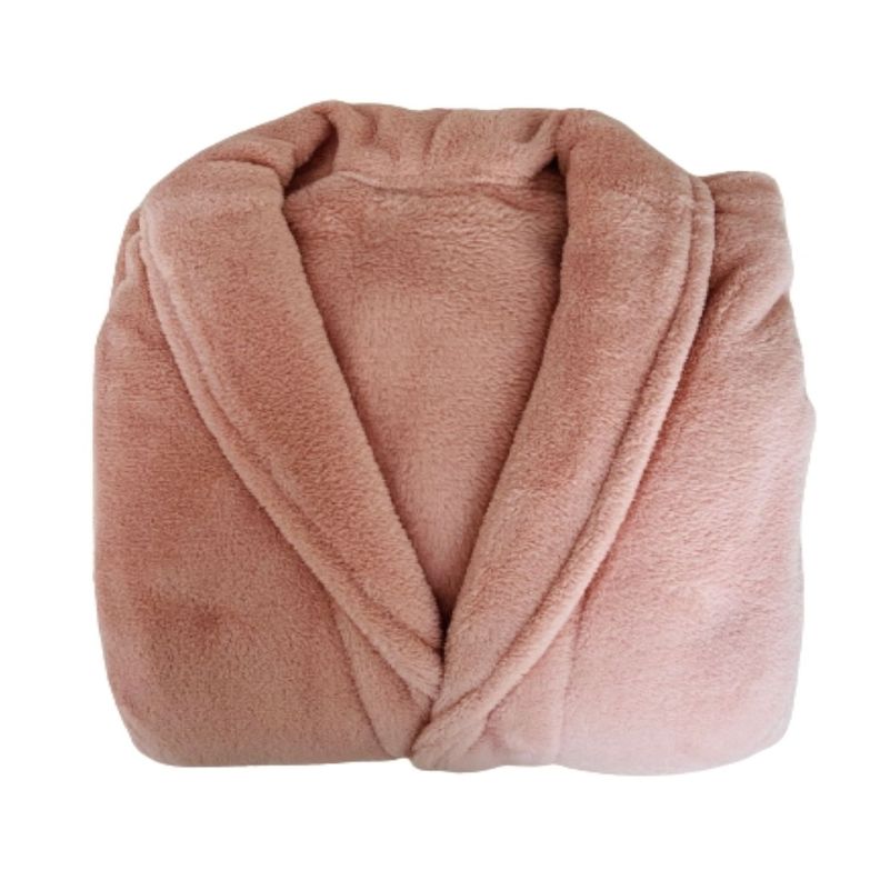 Bata Unisex Coral Fleece Rosa-5