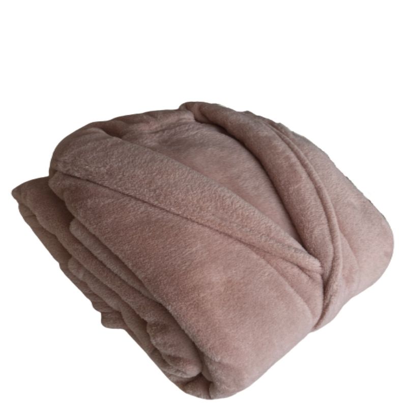 Bata Unisex Coral Fleece Rosa-2
