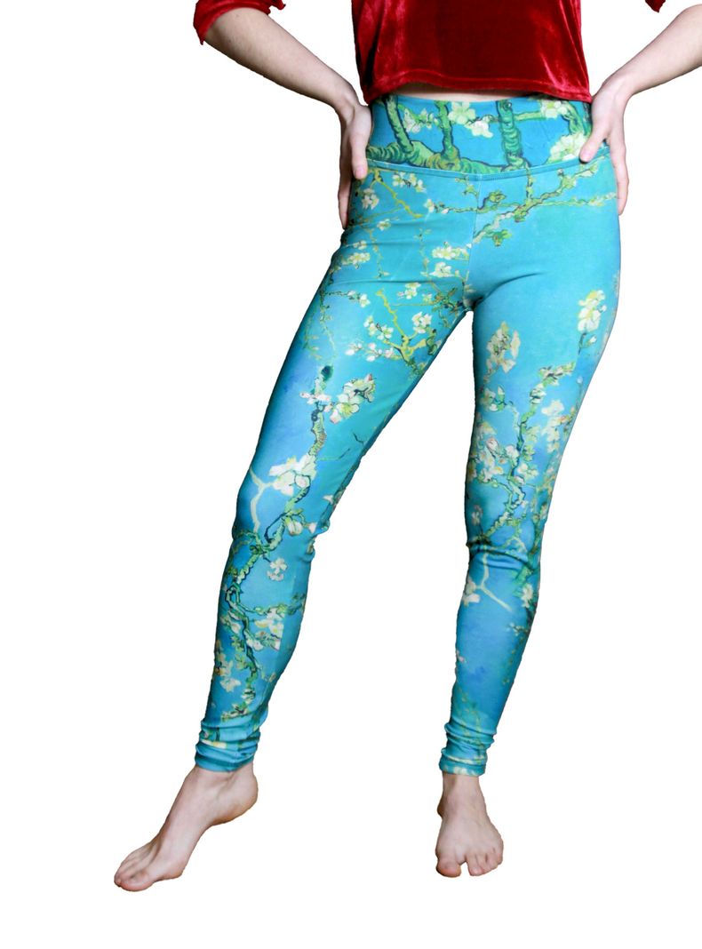 Calza Almendro en flor, talla standard (38 a 42) -1