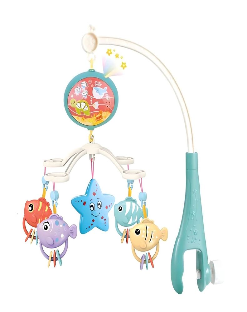 Movil para cuna bebé MUSICAL Con Control y Luz 21n5-0