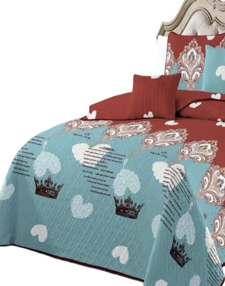 Quilt 2 Plazas Diseño - Cubrecama Primavera Verano C3-1
