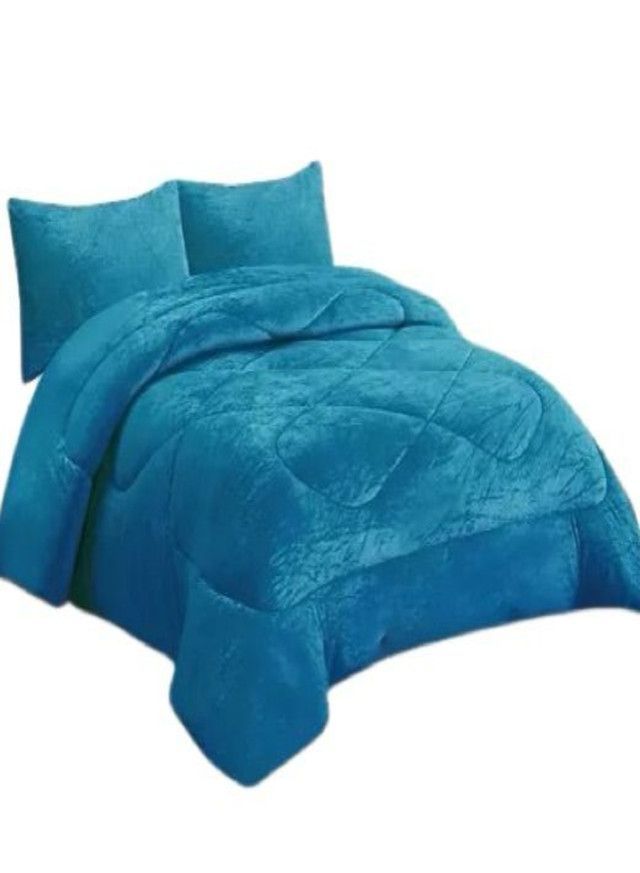 CUBRECAMA PLUSH DE INVIERNO CON CHIPORRO D-6-0