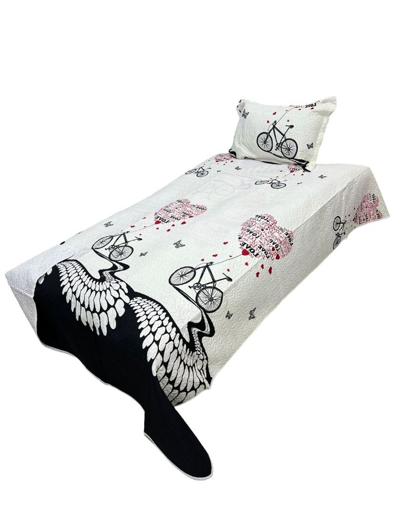 Quilt Cubrecama Primavera Verano de Niñas Plaza y media 011-0