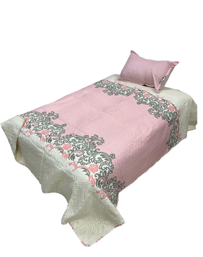 CUBRECAMA QUILT PRIMAVERA VERANO PLAZA Y MEDIA DC12-0
