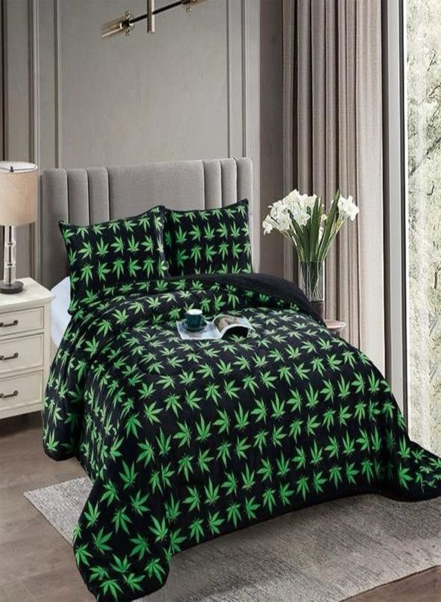 CUBRECAMA PLUSH DE INVIERNO CON CHIPORRO D-13-2