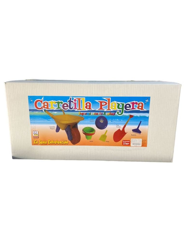 Set Carretilla Playera y Accesorios para Niños Playa 25o1-2