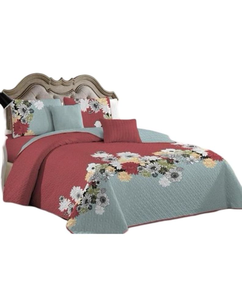 Quilt Verano 2 Plazas+2 Fundas Verano Suave 13n17-0