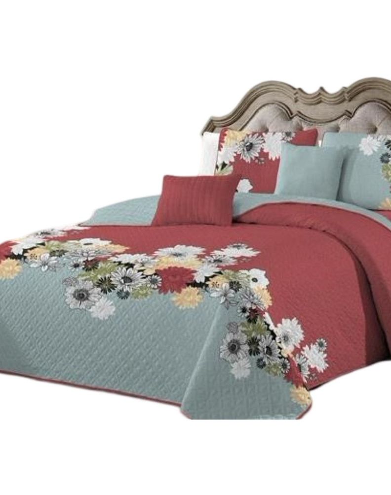 Quilt Verano 2 Plazas+2 Fundas Verano Suave 13n17-1