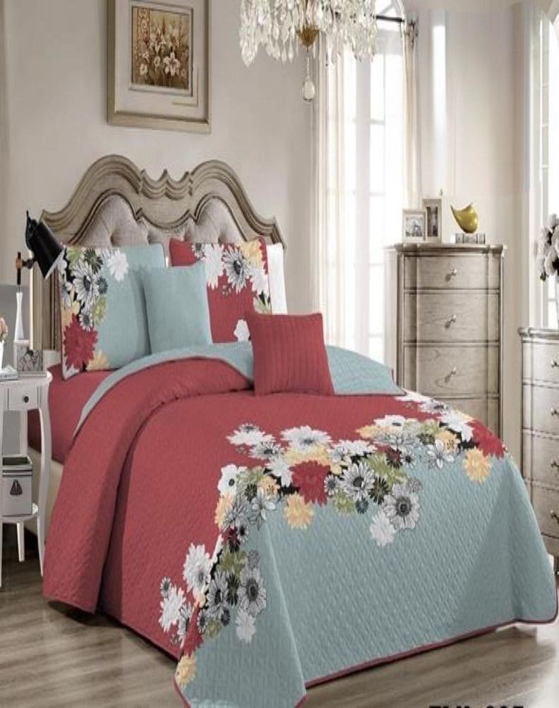 Quilt Verano 2 Plazas+2 Fundas Verano Suave 13n17-2