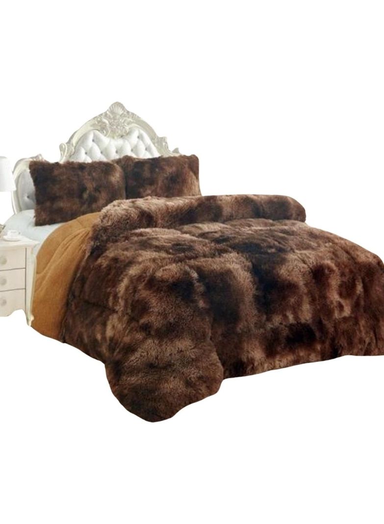 CUBRECAMA PELUDO DE INVIERNO 2 PLAZA * 1-0