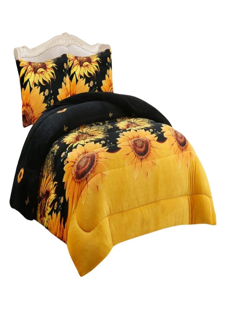 CUBRECAMA PLUSH DE INVIERNO CON CHIPORRO D-11-0