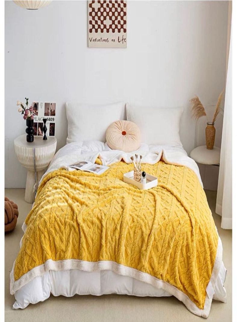 FRAZADA PLUSH Y SHERPA SUAVES Y TERMICAS -D9-2