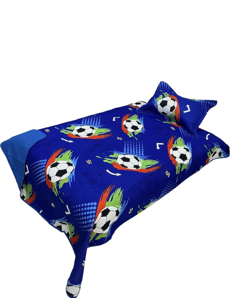 Quilt Cubrecama Primavera Verano de Niños Plaza y media 007-0