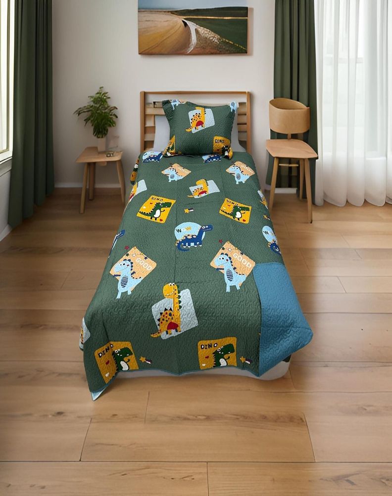 Quilt Cubrecama Primavera Verano de Niños Plaza y media 002-2